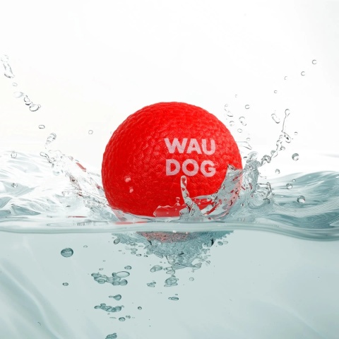 WAUDOG RED BALL Czerwona Piłka Ultralekka dla psa 7 cm WAUDOG RED BALL Czerwona Piłka Ultralekka dla psa 7 cm