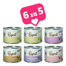 WILDES LAND CAT Ragout Mix - zestaw promocyny 6 w cenie 5