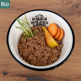 WILDES LAND DOG BIO Ente – bio kaczka z batatami, gruszką i jagodami 400g