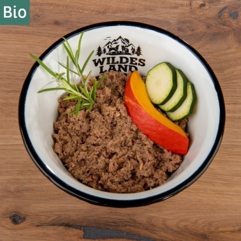 WILDES LAND DOG Bio Huhn - bio kurczak z dynią i cukinią 800g