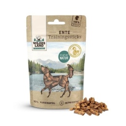 WILDES LAND DOG Trainingssticks Ente - kaczka przysmaki treningowe 100g