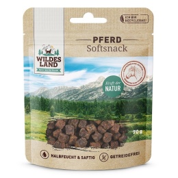 WILDES LAND DOG Softsnack Pferd - konina przysmaki półwilgotne 70g