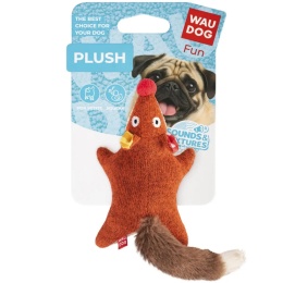 Zabawka dla psa WAUDOG Fun Plush FOX rozm. S dł. 14 cm