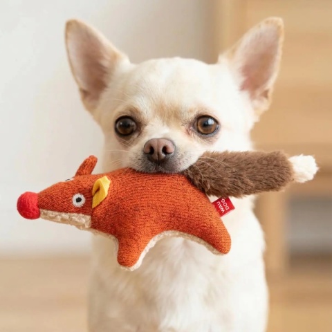 Zabawka dla psa WAUDOG Fun Plush FOX rozm. S dł. 14 cm