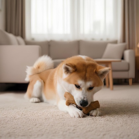 Zabawka do gryzienia dla psa WAUDOG Fun Wooden Róg drewniany gryzak M 19cm