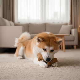 Zabawka do gryzienia dla psa WAUDOG Fun Wooden Róg drewniany gryzak S 14cm