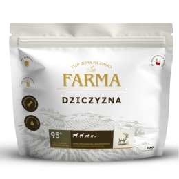 FARMA Dziczyzna – karma tłoczona na zimno dla psa 2 kg