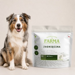 FARMA Jagnięcina 2 kg – karma tłoczona na zimno dla psa