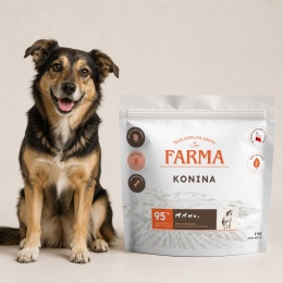 FARMA Konina 2 kg – karma tłoczona na zimno dla psa