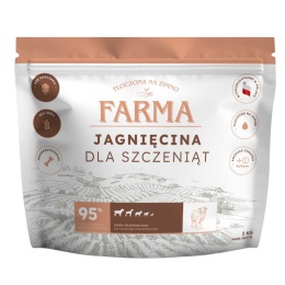 FARMA z Jagnięciną dla szczeniąt 2 kg – karma tłoczona na zimno