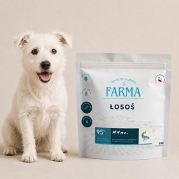 FARMA Łosoś 2 kg – karma tłoczona na zimno dla psa