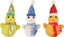 Flamingo Jayden Bałwan Mix 16,5 cm – świąteczna zabawka dla psa z piszczałką