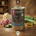 LIEBESGUT DOG Bio Rind wołowina z cukinią i ryżem 800 g mokra karma BIO dla dorosłych psów