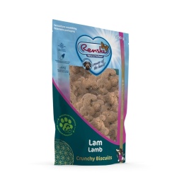 RENSKE Crunchy Biscuits Lamb – chrupiące ciasteczka z jagnięciną dla psa 1,1 kg