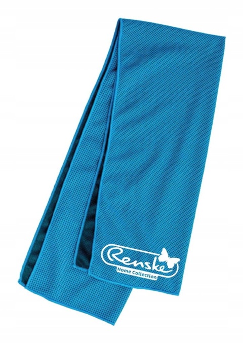 RENSKE Cool Towel – ręcznik chłodzący dla psa 60 × 60 cm, niebieski