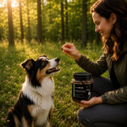 Smakołyki treningowe 400g JAGNIĘCINA Z ŻURAWINĄ I JABŁKIEM NutriWild