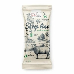 Syta Micha Sheep Line Kość do żucia Owca z brokułem 12 cm
