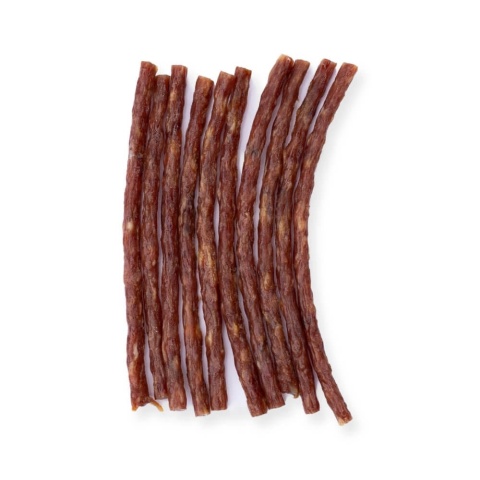 UNISZKI Waggle Wieprzowe – miękkie kabanosy dla psa 60 g