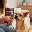 UNISZKI Waggle Wołowe – miękkie kabanosy dla psa 60 g