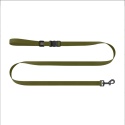 WAUDOG Magnet Khaki – wodoodporna smycz regulowana dla psa 120–200 cm, 20 mm, M