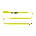 WAUDOG Magnet Lemon – limonkowa wodoodporna smycz regulowana dla psa 120–200 cm, 20 mm, M