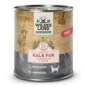 WILDES LAND Kalb Pur – cielęcina, monobiałkowa karma mokra dla psa 800 g