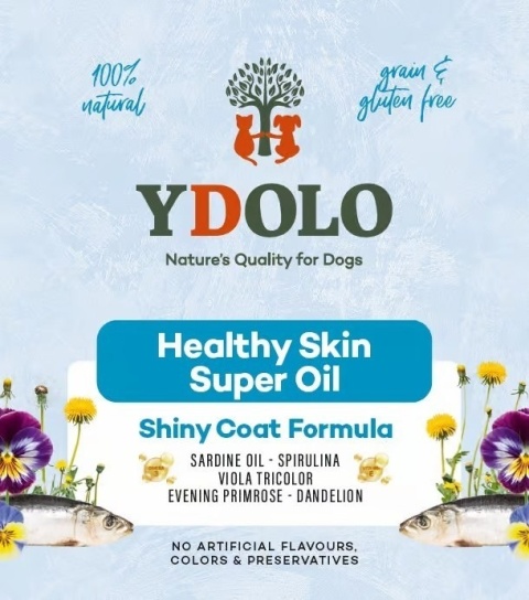 YDOLO Healthy Skin super oil - olej na skórę i sierść dla psa 375ml
