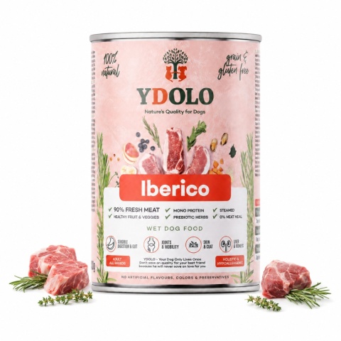 YDOLO Iberico 400 g – mokra karma dla psa z wieprzowiną iberyjską