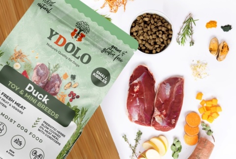 YDOLO MINI Duck 700 g – półwilgotna karma z kaczką dla małych psów
