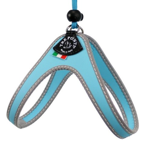 Szelki TRE PONTI Easy Fit Classic regulowane na plecach Niebieskie Szelki TRE PONTI Easy Fit Classic regulowane na plecach Niebieskie