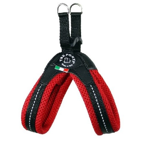 Szelki bez regulacji TRE PONTI Easy Fit Classic Mesh Czerwone Szelki bez regulacji TRE PONTI Easy Fit Classic Mesh Czerwone
