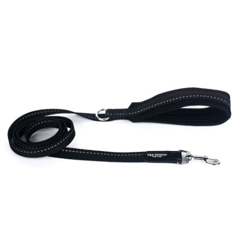Smycz TRE PONTI Economic 130cm uchwyt siatka - Czarna Smycz TRE PONTI Economic 130cm uchwyt siatka - Czarna