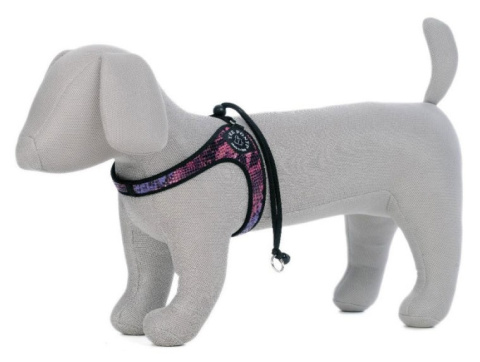 Szelki TRE PONTI Fashion Pyton Fioletowy - regulacja na plecach Szelki TRE PONTI Fashion Pyton Fioletowy - regulacja na plecach