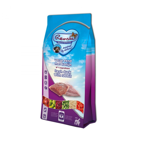 Renske Adult Dog fresh duck and rabbit - świeża kaczka i królik 600 g Renske Adult Dog fresh duck and rabbit - świeża kaczka i królik 600 g