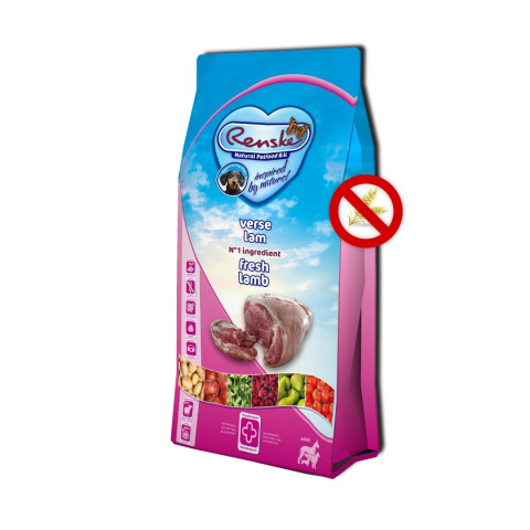 Renske Adult Dog fresh lamb - świeża jagnięcina (bez zbóż) dla psów 12 kg Renske Adult Dog fresh lamb - świeża jagnięcina (bez zbóż) dla psów 12 kg