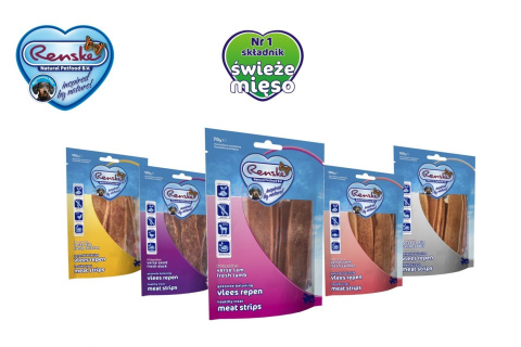 Renske przysmak suszone płaty mięsa jagnięcego 70 g Renske przysmak suszone płaty mięsa jagnięcego 70 g