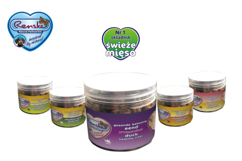 Renske Cat Healthy Mini Treat Chicken with oregano przysmak dla kotów kurczak z oregano 100g Renske Cat Healthy Mini Treat Chicken with oregano przysmak dla kotów kurczak z oregano 100g