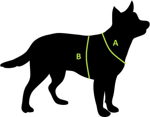 All For Dogs Sportowe szelki dla psa rozm. XS Czarny All For Dogs Sportowe szelki dla psa rozm. XS Czarny