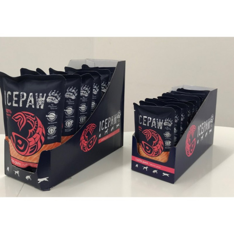 ICEPAW Dog High Premium Lachs pure Łosoś 100g ICEPAW Dog High Premium Lachs pure Łosoś 100g