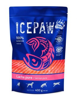 ICEPAW Dog High Premium Lachs pure Łosoś 400g