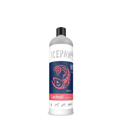 ICEPAW High Premium Lachs oil – olej z łososia 100% 250ml ICEPAW High Premium Lachs oil – olej z łososia 100% 250ml