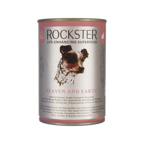 Rockster Heaven and Earth królik z wolnego wybiegu 400g Rockster Heaven and Earth królik z wolnego wybiegu 400g
