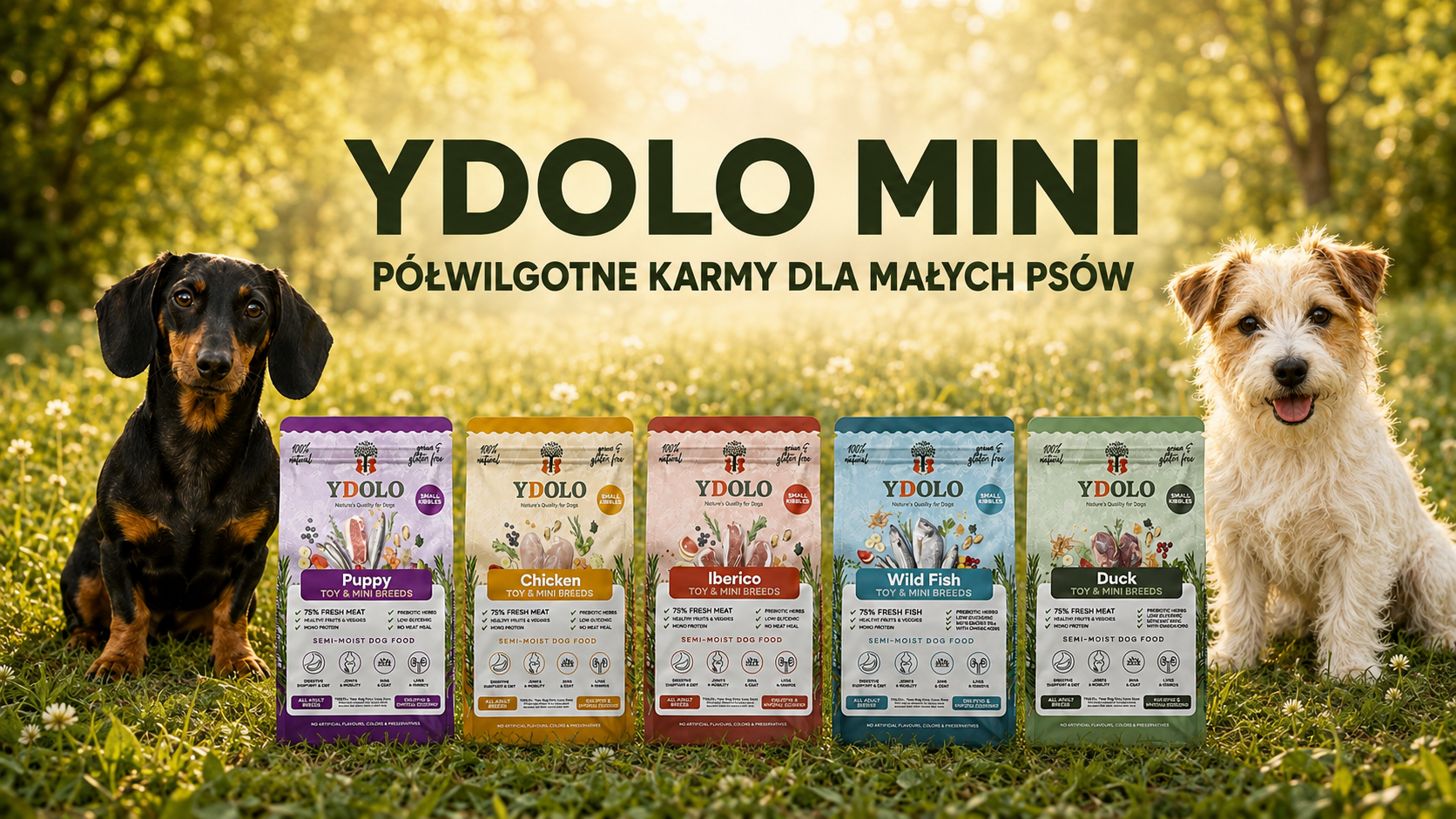 YDOLO MINI – półwilgotne karmy dla małych psów. Dla kogo będą dobrym wyborem?