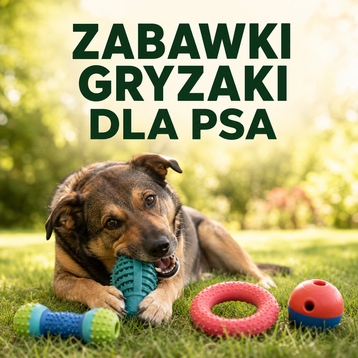 Zabawki do gryzienia dla psa